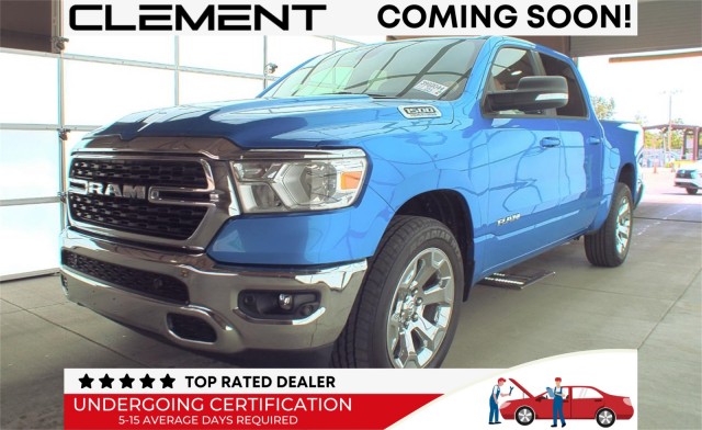 Clement Chrysler Dodge Jeep Ram Florissant Certified Pre-Owned 2022 Ram 1500 Big Horn/Lone Star 4D Crew Cab in