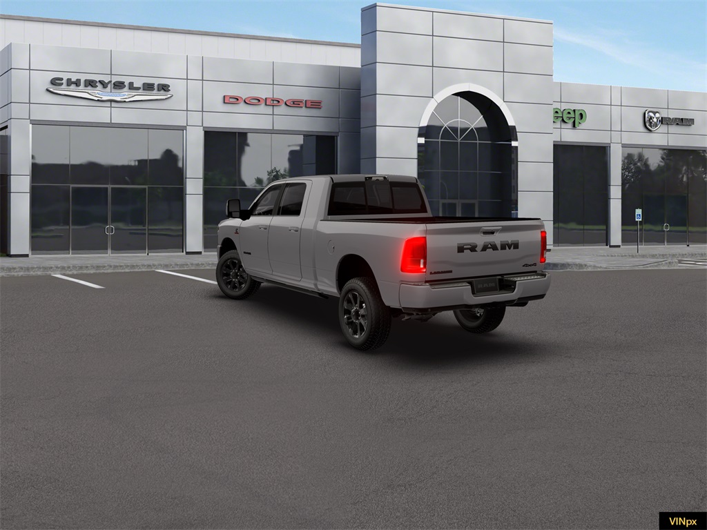 New 2026 Ceramic Gray Clear-Coat Exterior Paint RAM Laramie Night Edition image 11