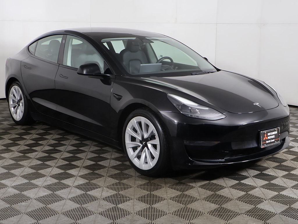 Used 2023 Tesla Model 3 Base with VIN 5YJ3E1EAXPF402867 for sale in Parma, OH
