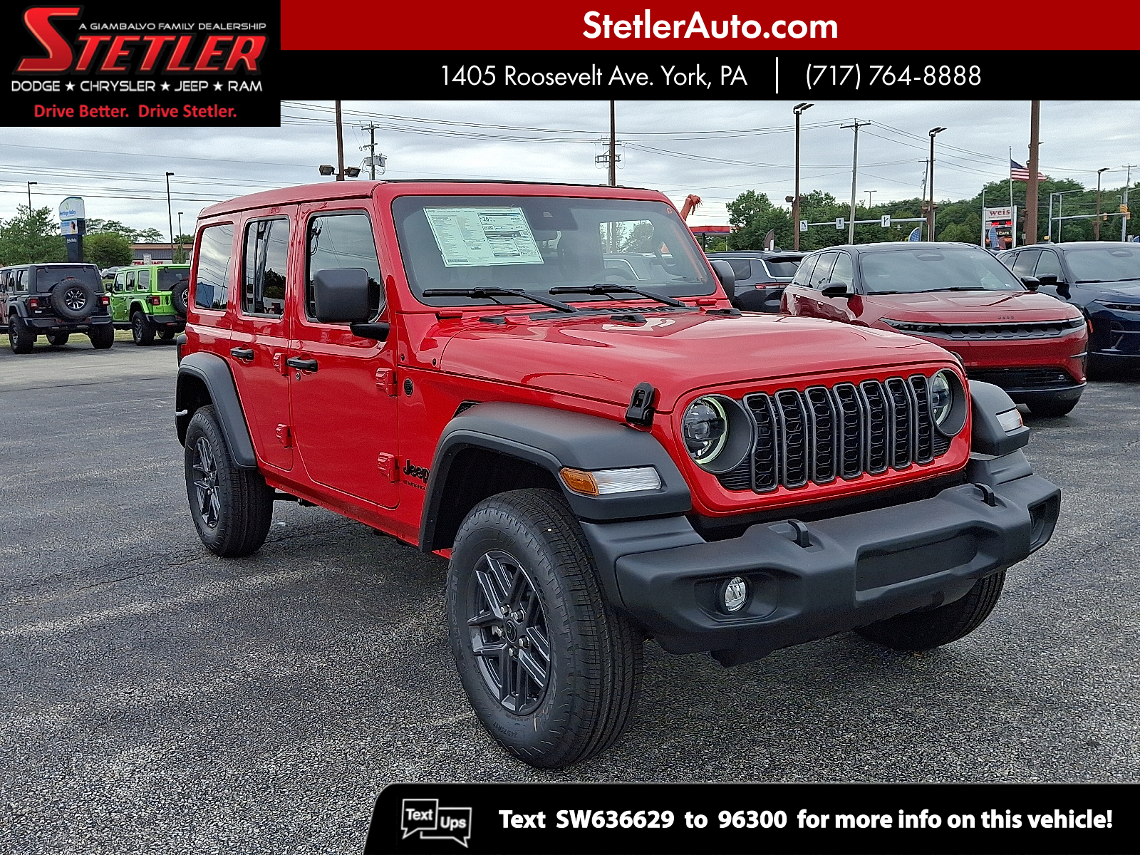 2025 Jeep Wrangler 4-Door Sport S's photo