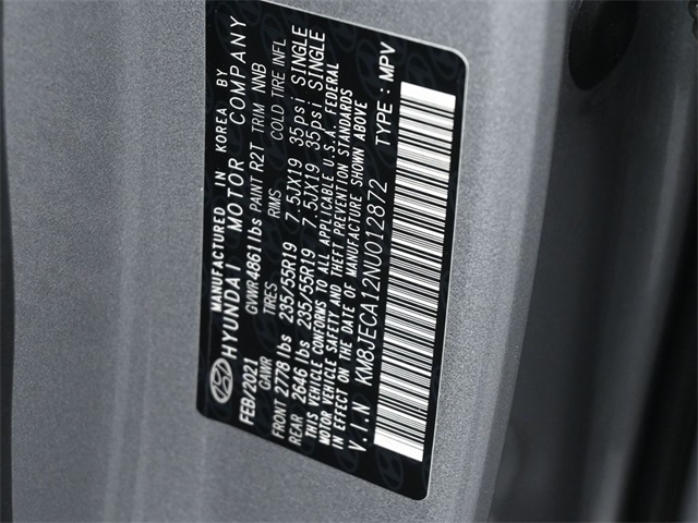 2022 Hyundai Tucson Hybrid Limited photo 13