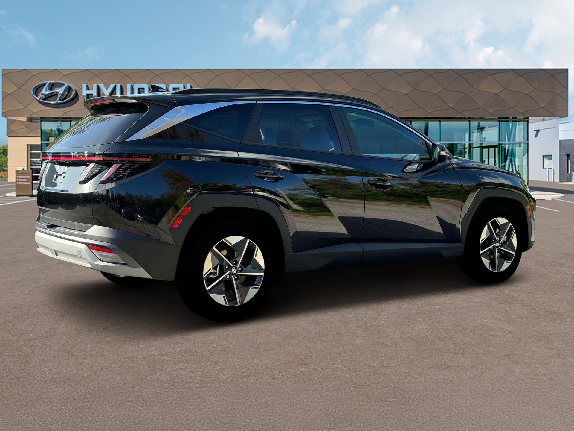 New 2025 Black Hyundai SEL Convenience FWD image 8