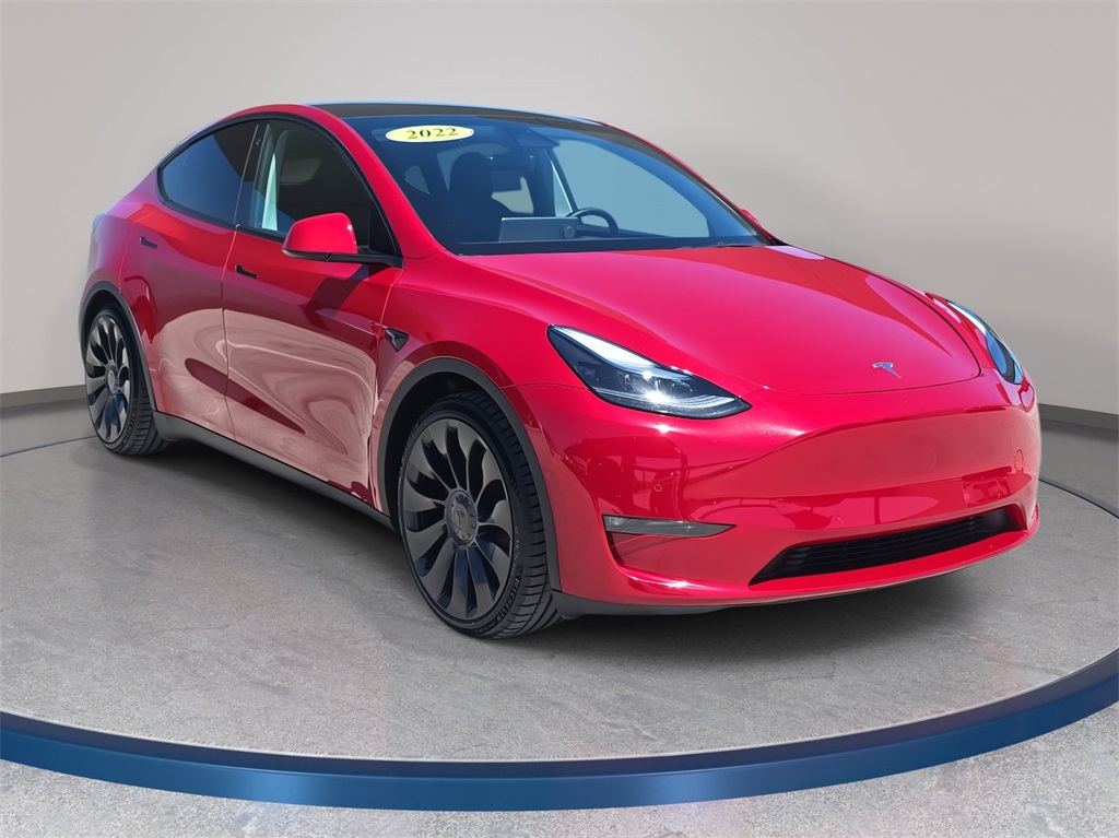 Used 2022 Tesla Model Y Performance with VIN 7SAYGDEF0NF547445 for sale in San Diego, CA