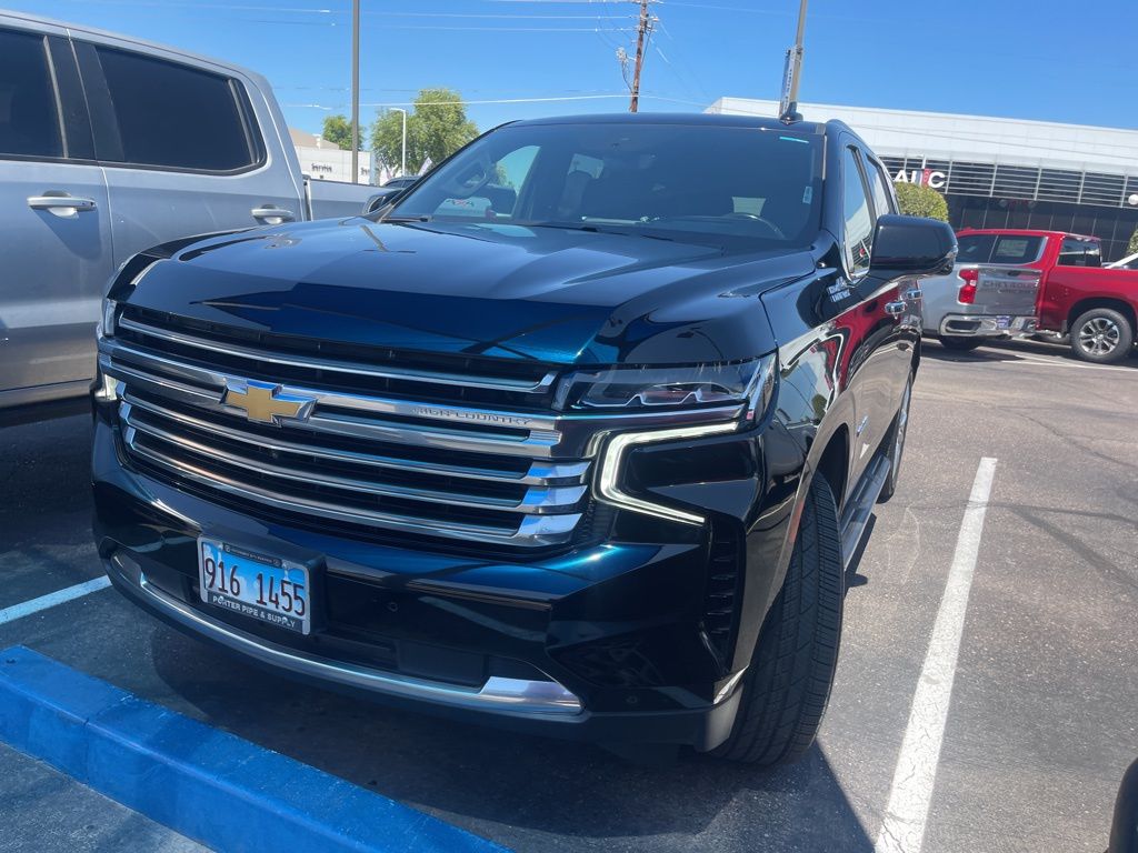 Image of Pre-Owned 2022 Chevrolet Tahoe High Country 4WD 4D Sport Utility