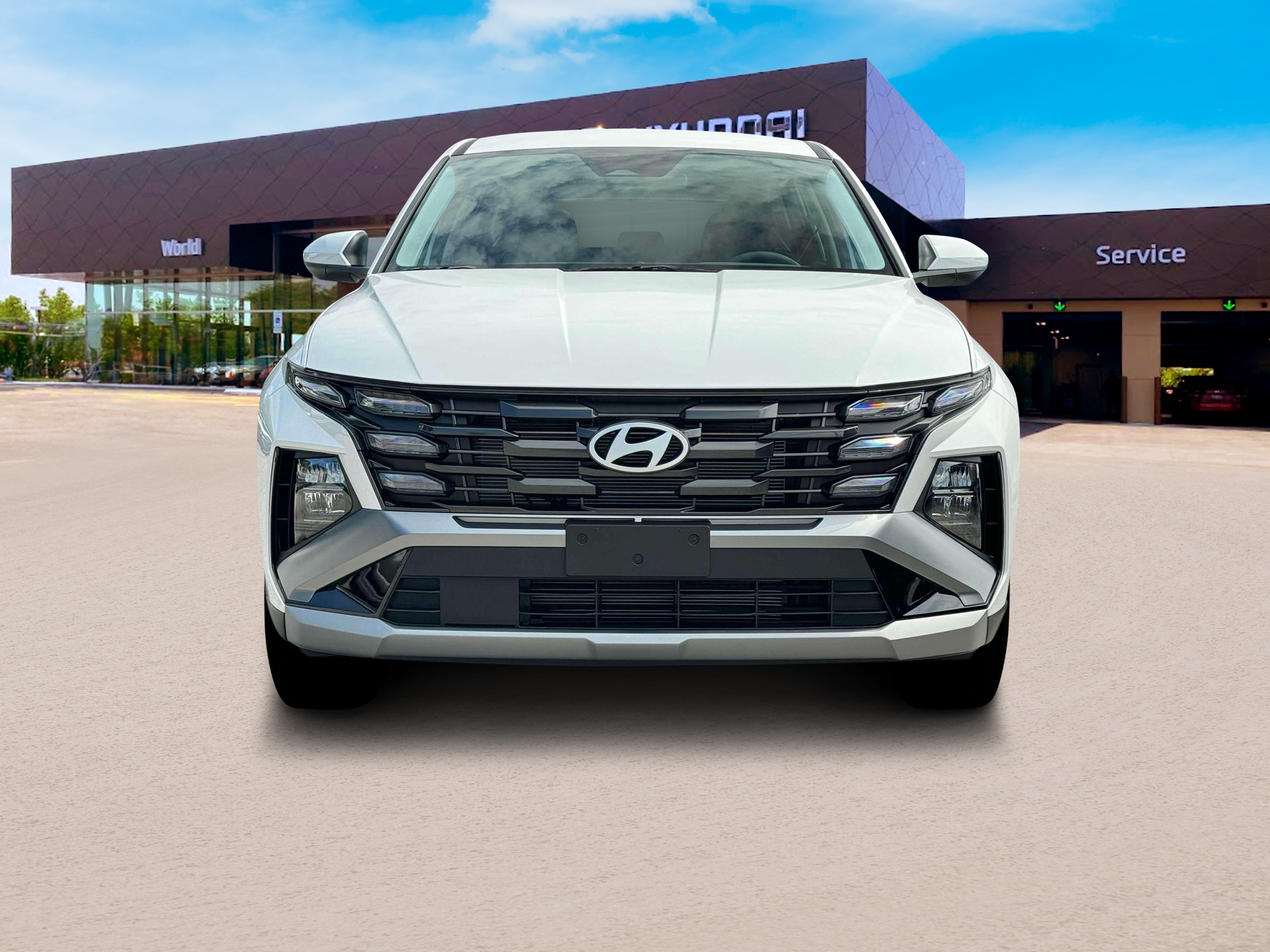 New 2025 Serenity White Pearl Hyundai SE AWD image 12