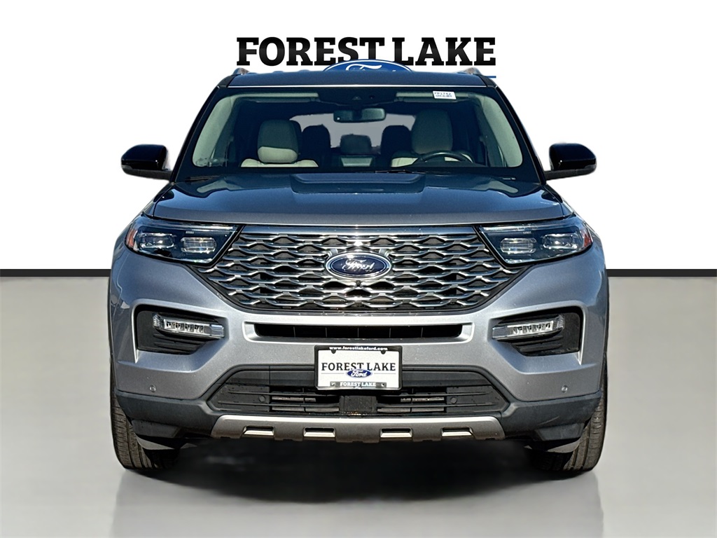 Certified 2022 Ford Explorer Platinum with VIN 1FM5K8HC2NGB44821 for sale in Forest Lake, Minnesota