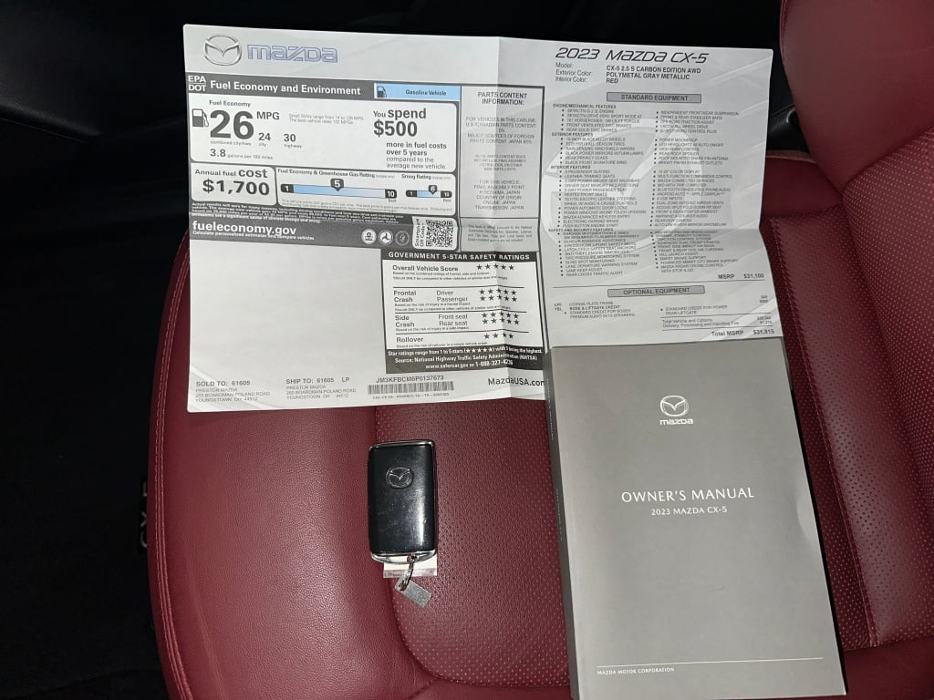 2023 Mazda CX-5 2.5 S Carbon photo 15