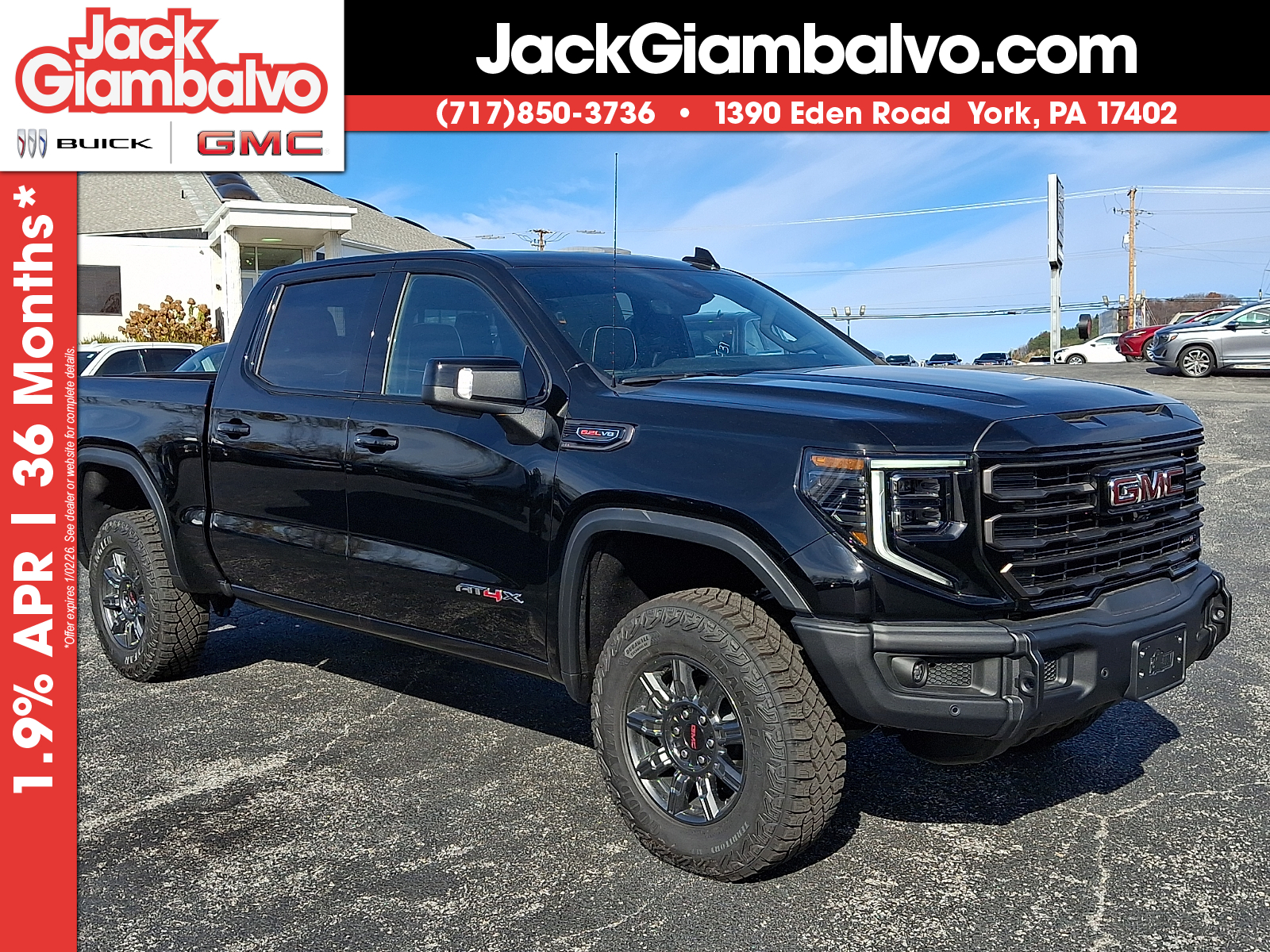 2026 GMC Sierra 1500 AT4X's photo