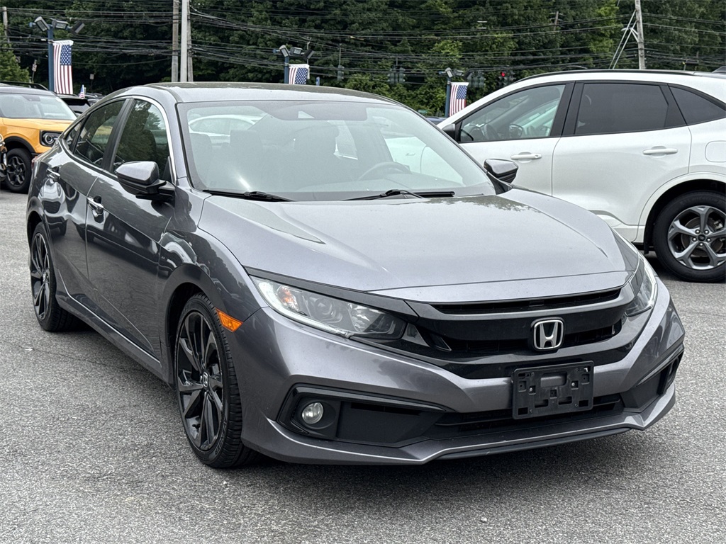 Used 2021 Honda Civic Sport with VIN 2HGFC2F83MH511649 for sale in Scarsdale, NY