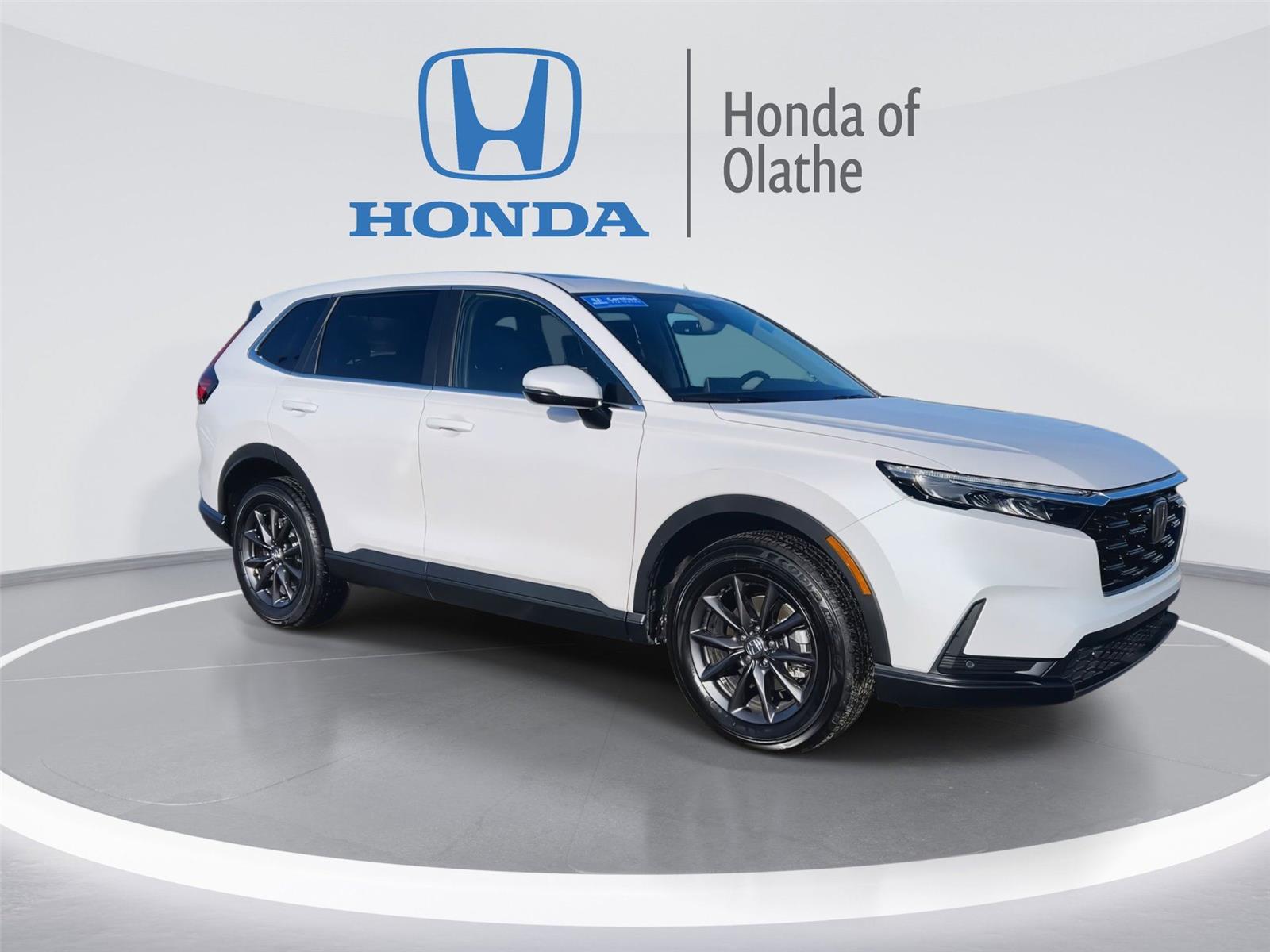 Certified 2026 Honda CR-V EX-L with VIN 2HKRS4H75TH445089 for sale in Kansas City