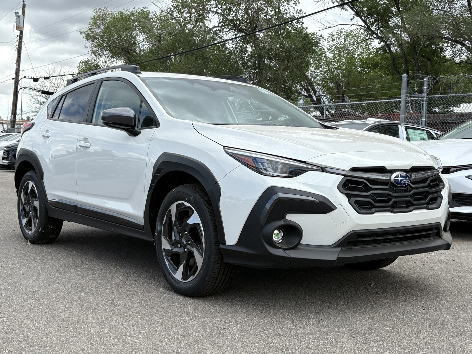 New 2025 Crystal White Pearl Subaru Limited image 1