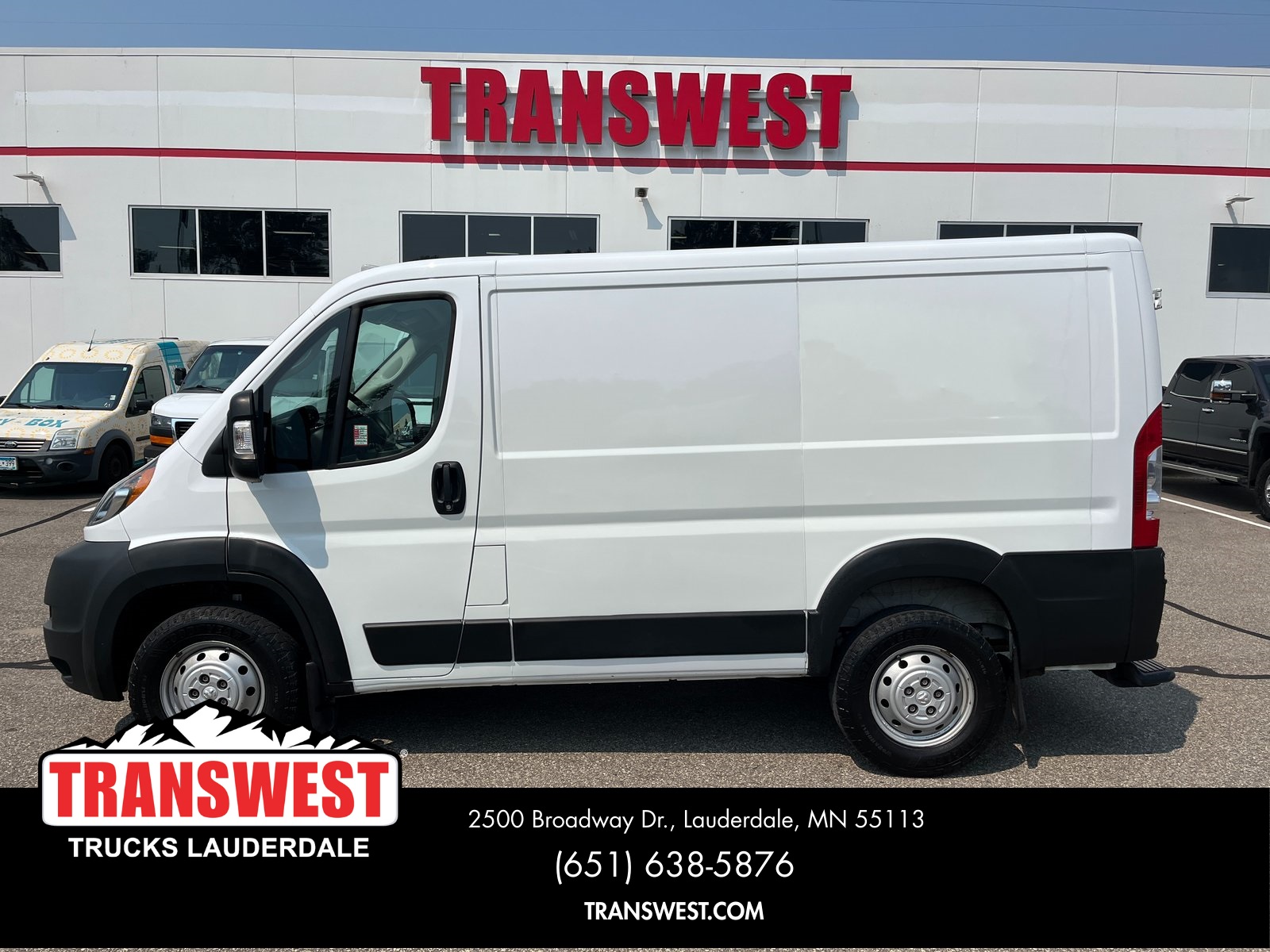 Used 2021 RAM ProMaster Cargo Van Base with VIN 3C6LRVNG0ME515705 for sale in Minneapolis, Minnesota