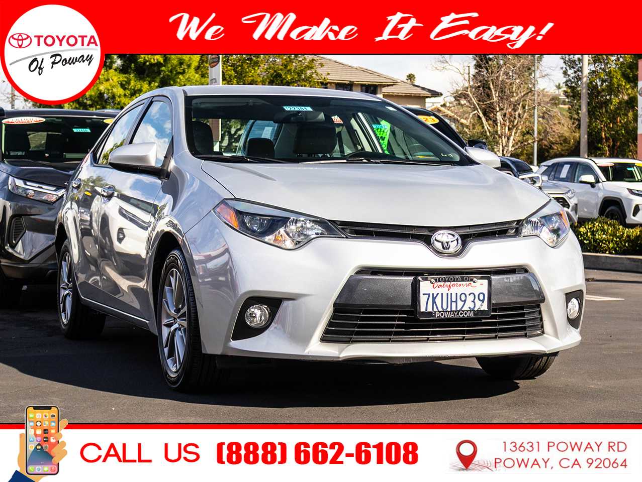 2015 Toyota Corolla LE Plus