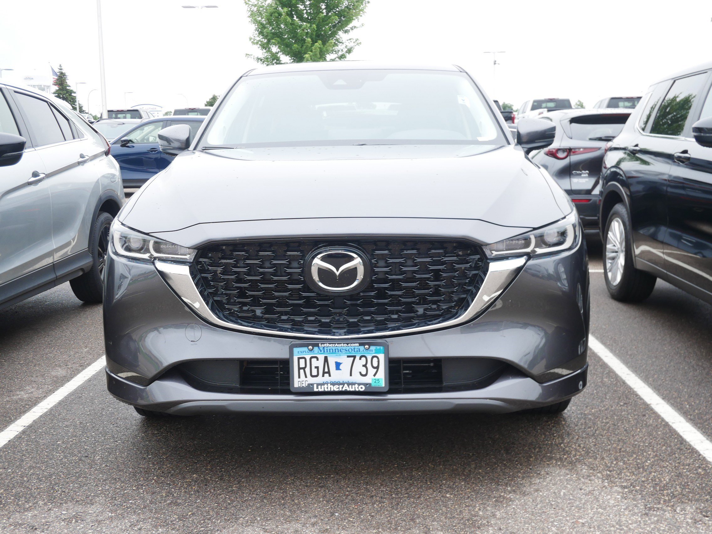 Certified 2025 Mazda CX-5 S Select Package with VIN JM3KFBBL3S0544903 for sale in Brooklyn Center, Minnesota