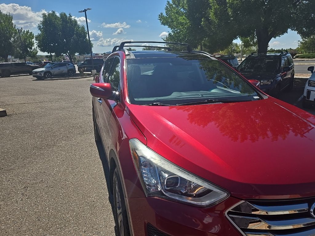 Used 2015 Hyundai Santa Fe Sport with VIN 5XYZU3LB9FG292812 for sale in Santa Fe, NM