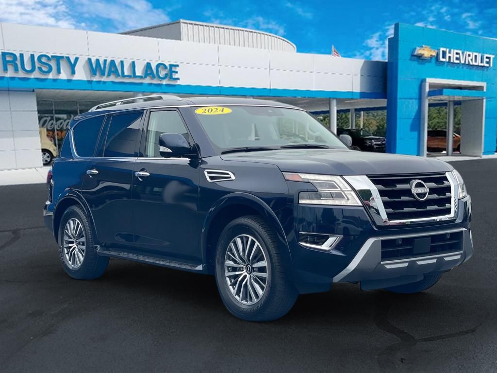 Used 2024 Hermosa Blue Pearl Nissan SL image 1