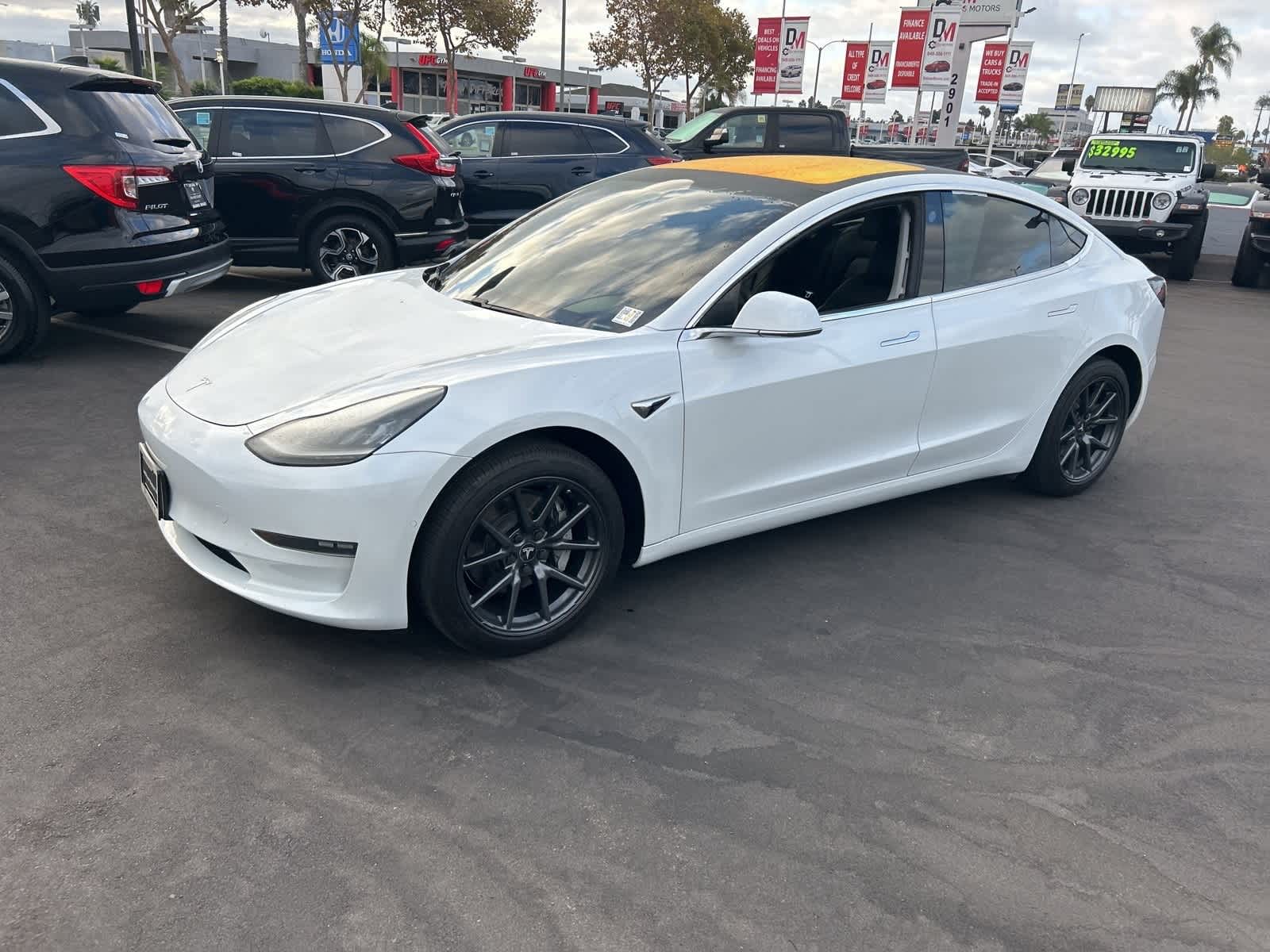 Used 2019 Tesla Model 3 Base with VIN 5YJ3E1EA5KF466842 for sale in Costa Mesa, CA