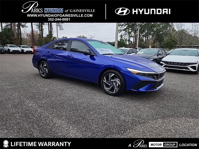 New 2025 Hyundai ELANTRA SEL 4D Sedan in Gainesville #E28171 | Parks ...