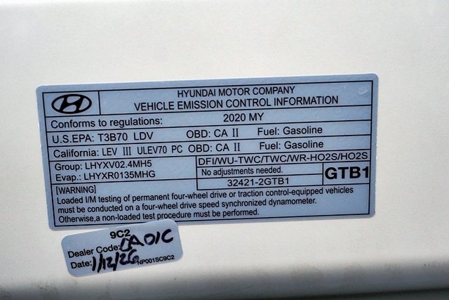 Used 2020 White Hyundai SEL image 33