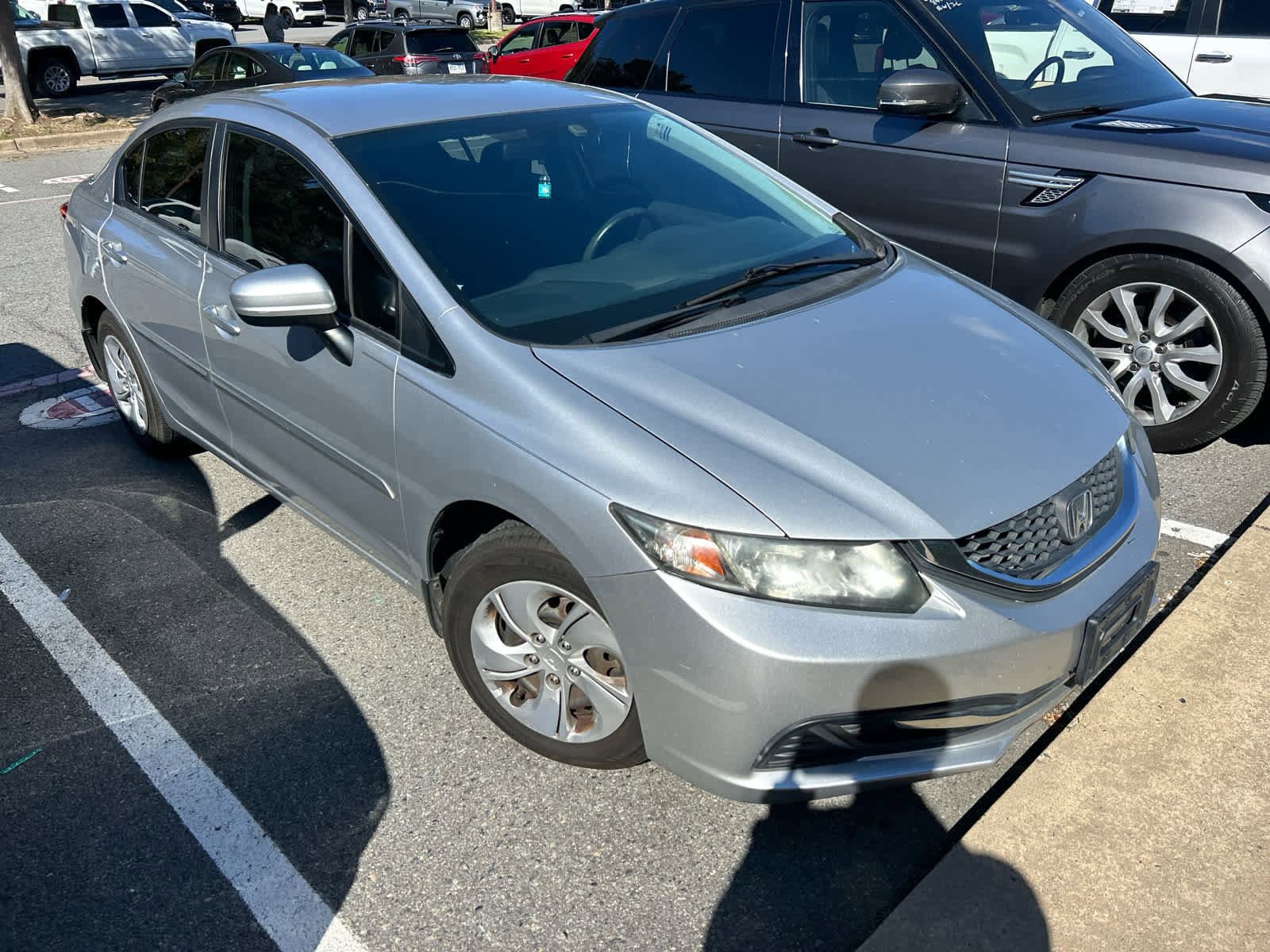 Used 2015 Honda Civic LX with VIN 19XFB2F56FE076440 for sale in Little Rock, AR