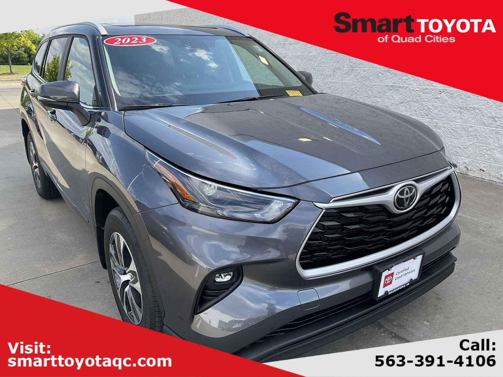 Certified Pre-Owned 2023 Toyota Highlander XLE in Davenport #T6N042495 ...