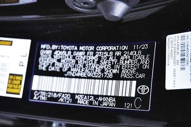 Used 2024 Black Toyota SE image 30