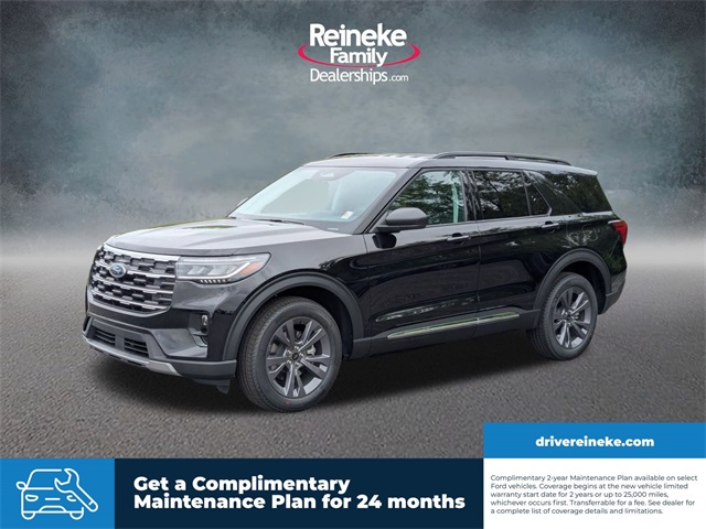 New 2025 Agate Black Metallic Ford Active image 1