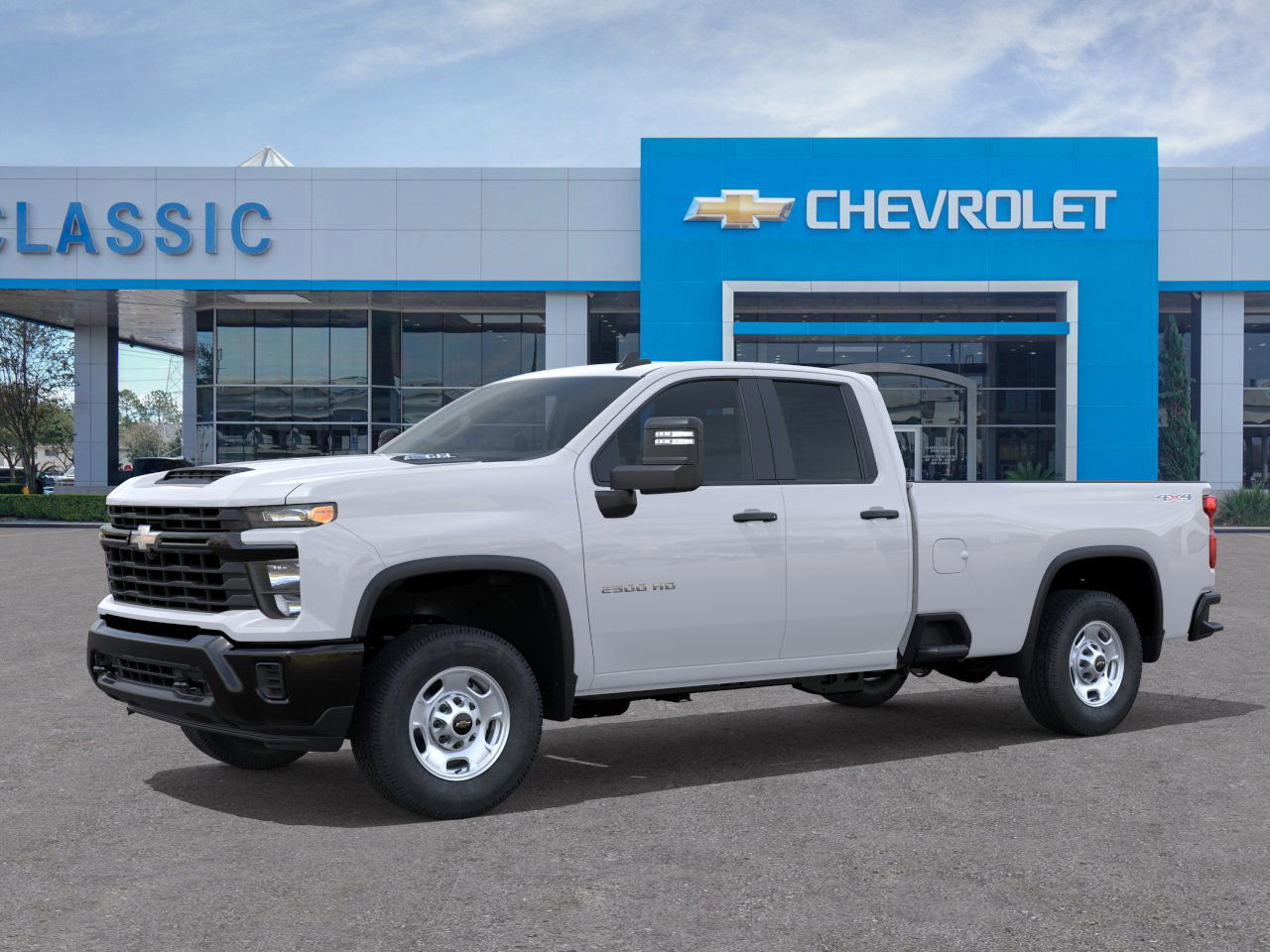 2025 Chevrolet Silverado 2500 HD WT White at Classic Elite Chevrolet Hwy 6