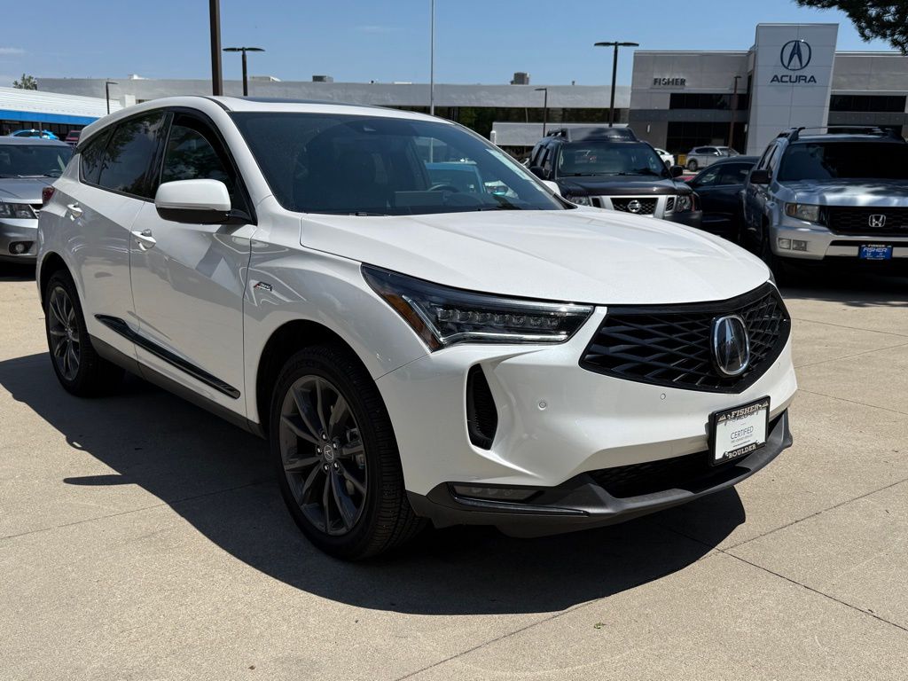 Used 2025 Platinum White Pearl Acura A-Spec Package image 7