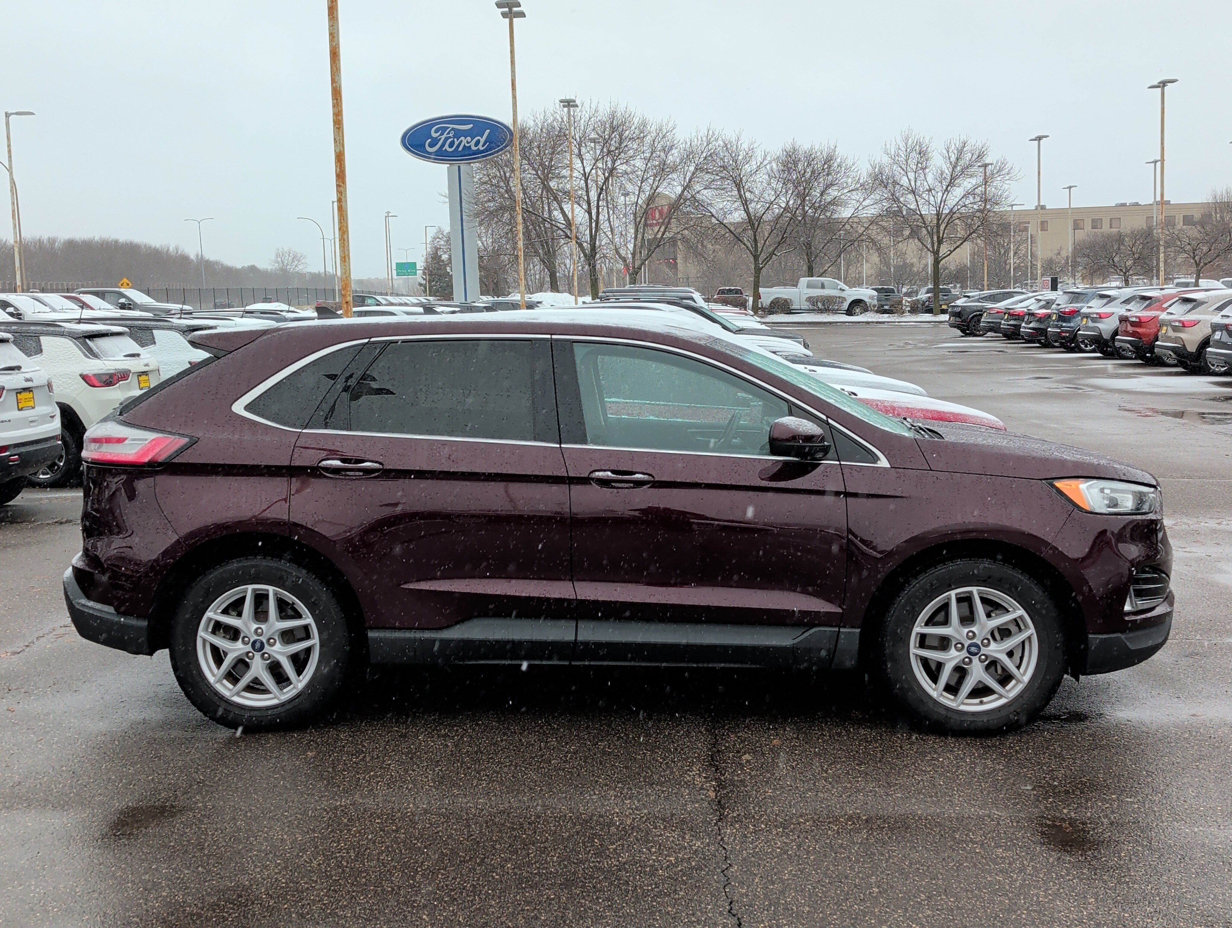 Used 2021 Ford Edge SEL with VIN 2FMPK4J95MBA00492 for sale in Coon Rapids, Minnesota