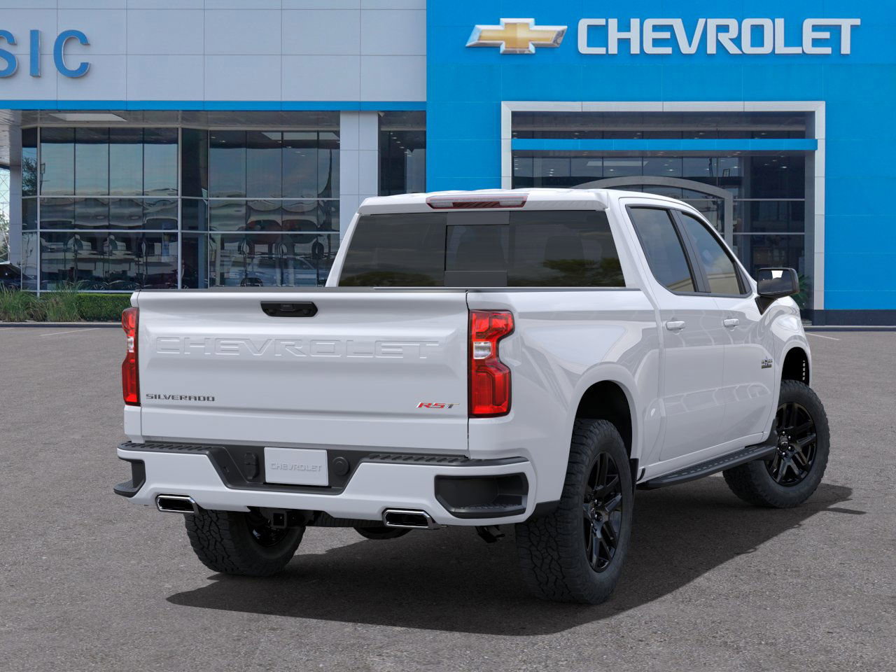 2025 Chevrolet Silverado 1500 RST White at Classic Elite Chevrolet Hwy 6