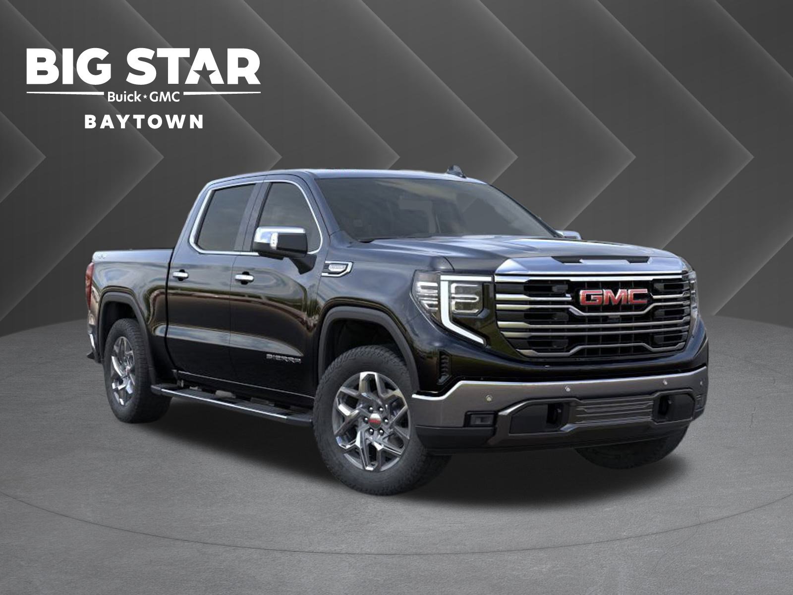 New 2025 Onyx Black GMC SLT image 1