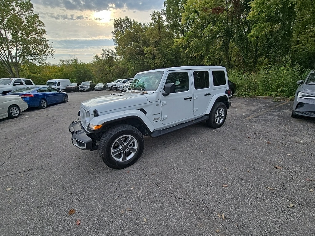 Used 2023 Jeep Wrangler 4-Door Sahara with VIN 1C4HJXEG2PW571463 for sale in Kansas City