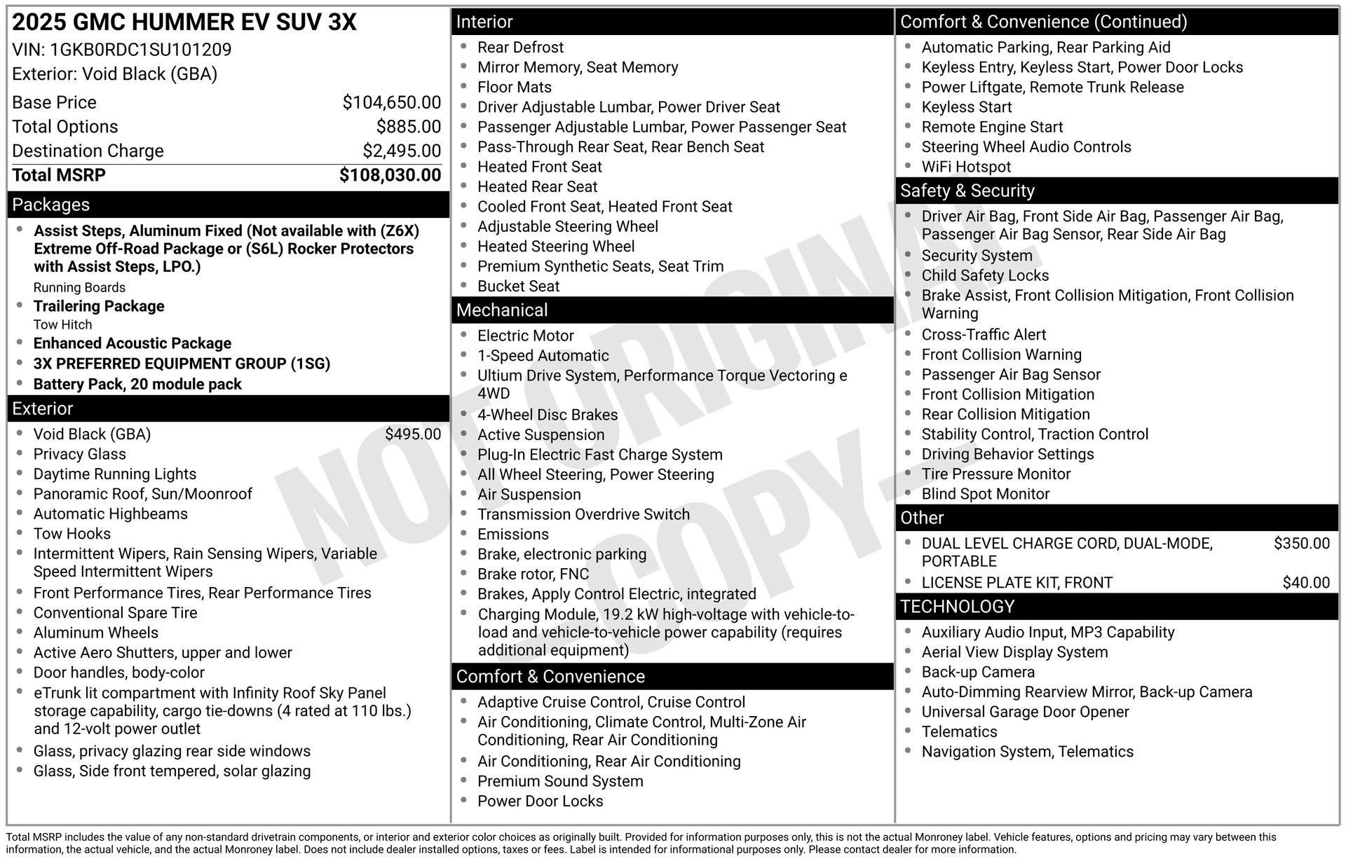 2025 GMC HUMMER EV 3X's photo