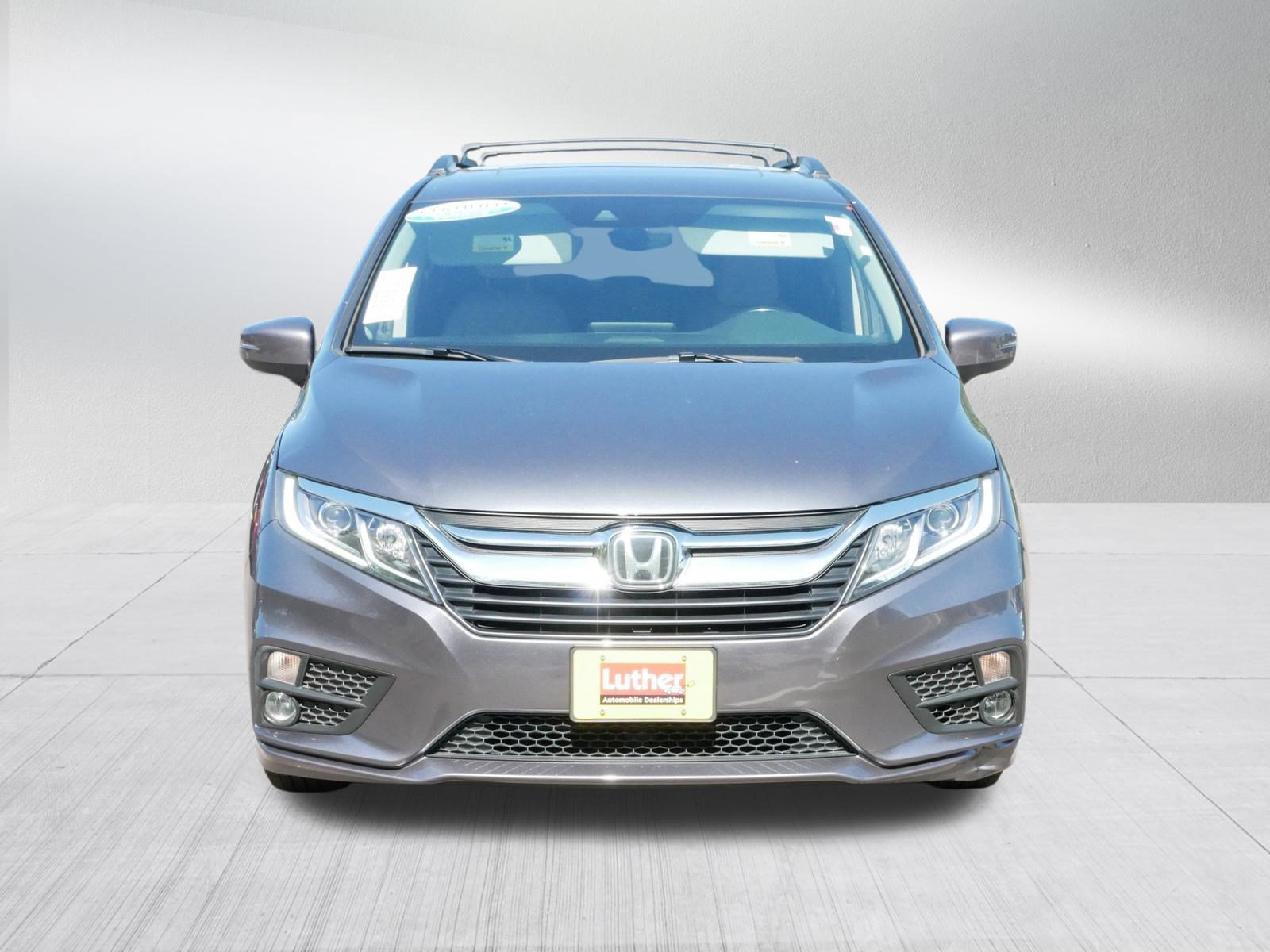 Certified 2018 Honda Odyssey EX-L with VIN 5FNRL6H76JB060418 for sale in Hopkins, Minnesota