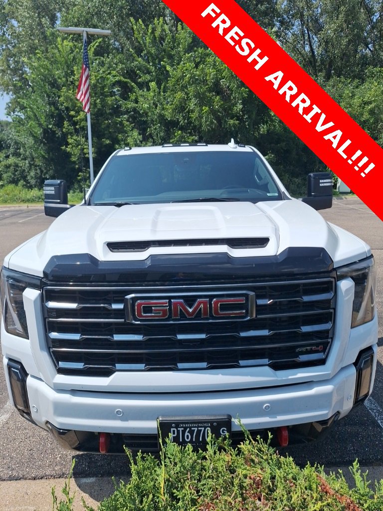 Used 2024 GMC Sierra 3500HD AT4 with VIN 1GT49VE71RF404185 for sale in Inver Grove Heights, Minnesota