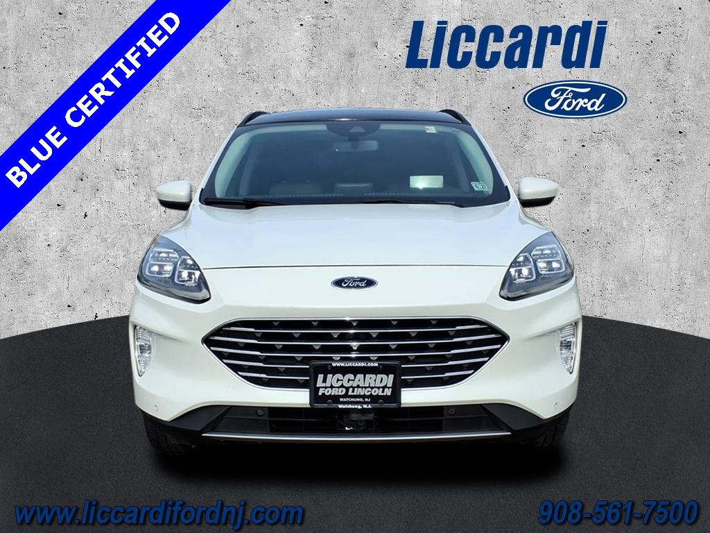 Certified 2022 Ford Escape Titanium with VIN 1FMCU9J92NUA93683 for sale in Watchung, NJ