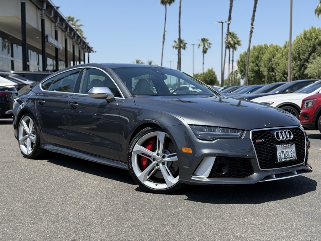 Used 2018 Gray Audi 4.0T image 1
