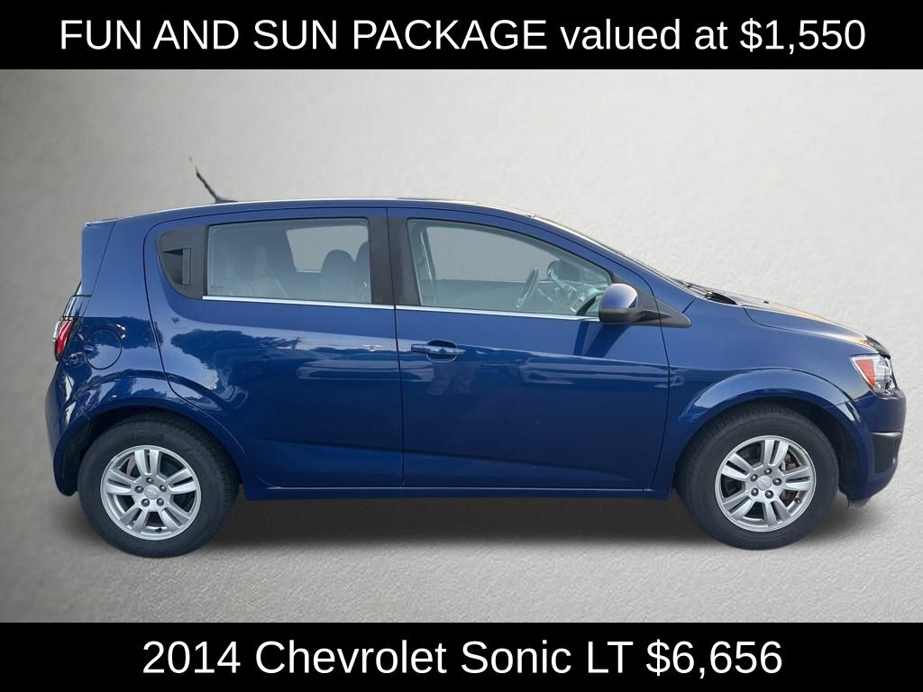 Used 2014 Chevrolet Sonic LT with VIN 1G1JD6SB2E4144037 for sale in Elizabethtown, KY