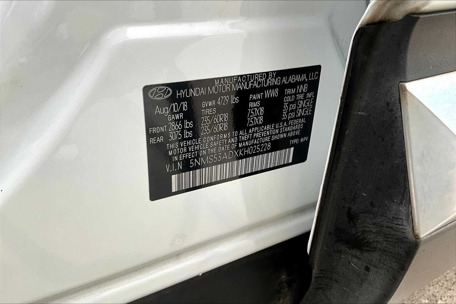 2019 Hyundai Santa Fe Ultimate photo 33
