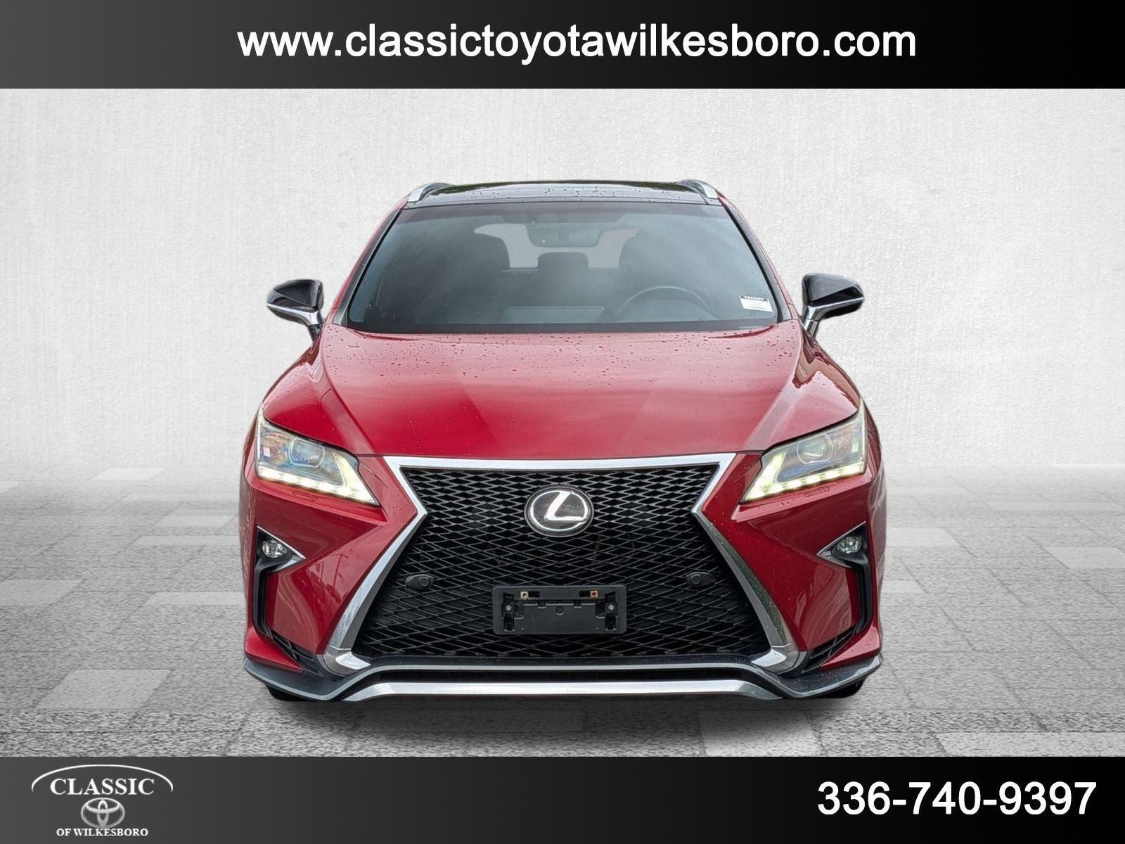 Used 2016 Lexus RX F SPORT with VIN 2T2BZMCA7GC009624 for sale in North Wilkesboro, NC