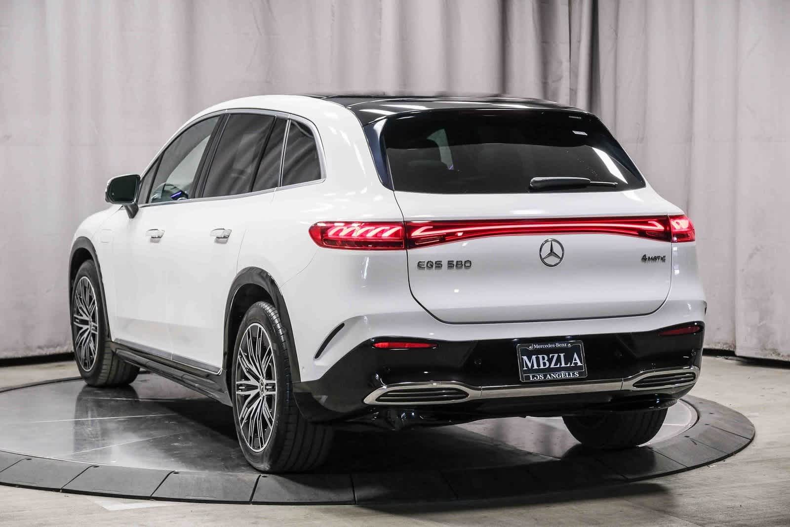 Certified 2023 Mercedes-Benz EQS SUV Base with VIN 4JGDM4EB5PA021868 for sale in Los Angeles, CA