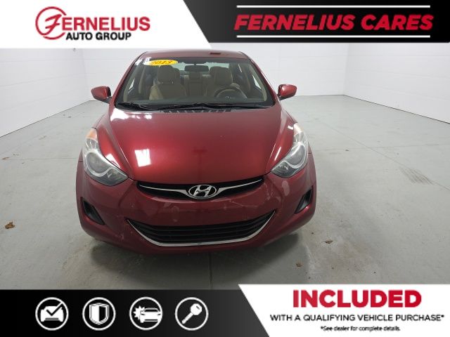 Used 2013 Hyundai Elantra GLS with VIN 5NPDH4AE4DH191121 for sale in Cheboygan, MI