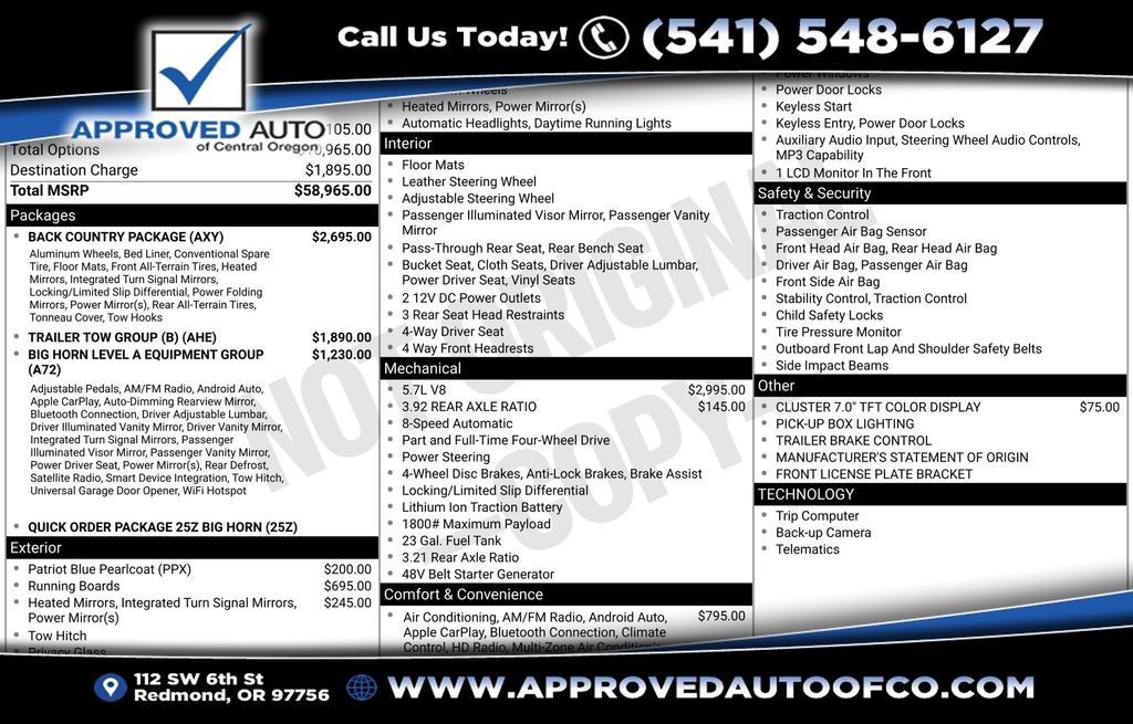 2022 RAM Ram 1500 Pickup Big Horn/Lone Star's photo