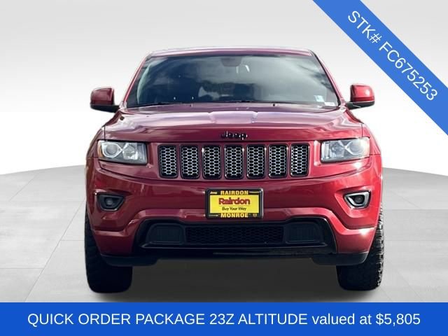 Used 2015 Jeep Grand Cherokee Altitude with VIN 1C4RJFAG1FC675253 for sale in Sumner, WA