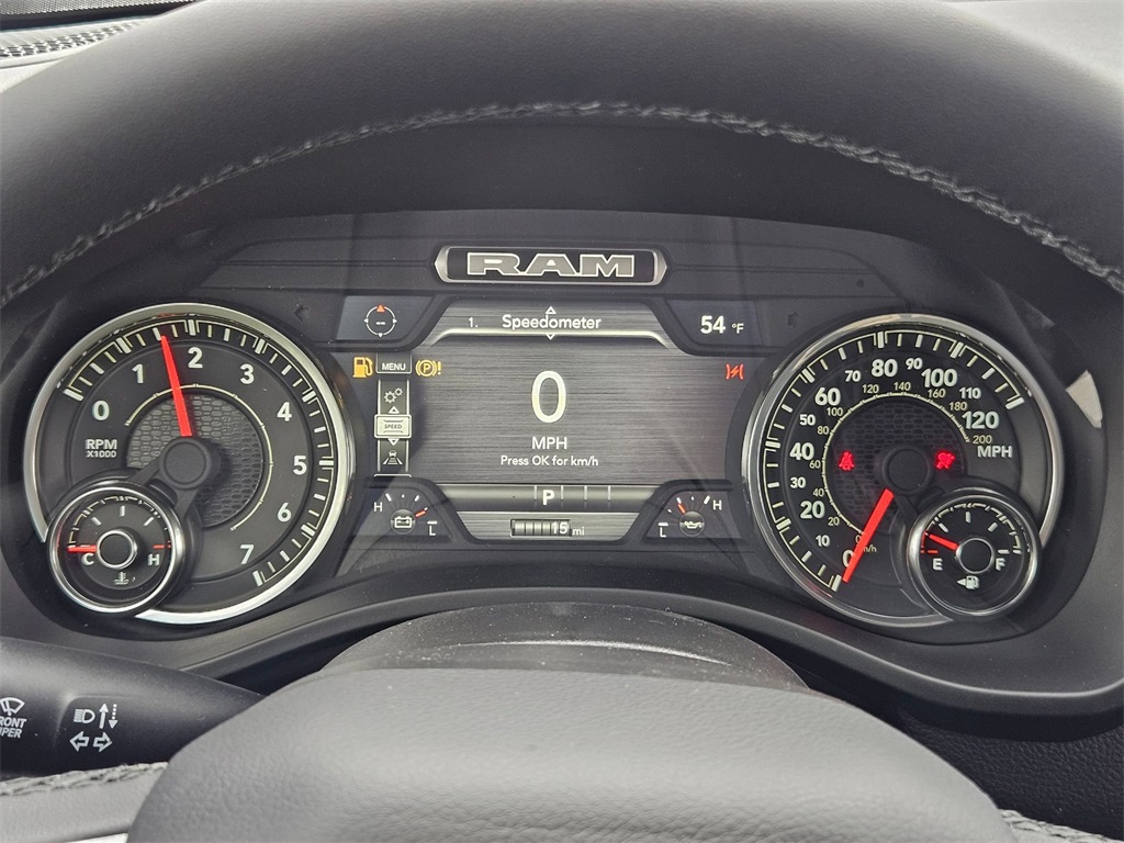 New 2025 Billet Silver Metallic Clear-Coat Exterior Paint RAM Laramie image 23