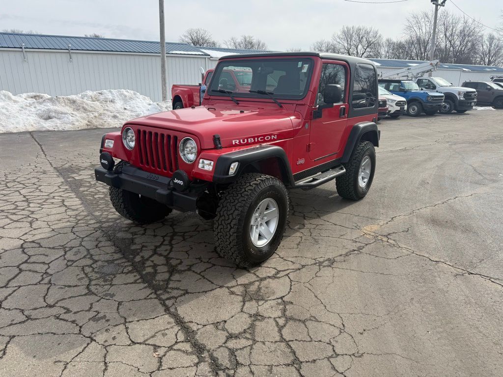 Used 2004 Jeep Wrangler RUBICON with VIN 1J4FA69SX4P798769 for sale in Tipton, IN