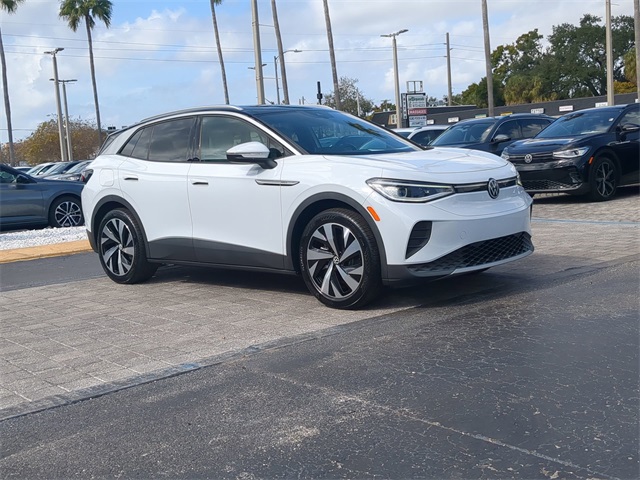 Certified 2021 Volkswagen ID.4 PRO S with VIN WVGKMPE2XMP059839 for sale in Tampa, FL