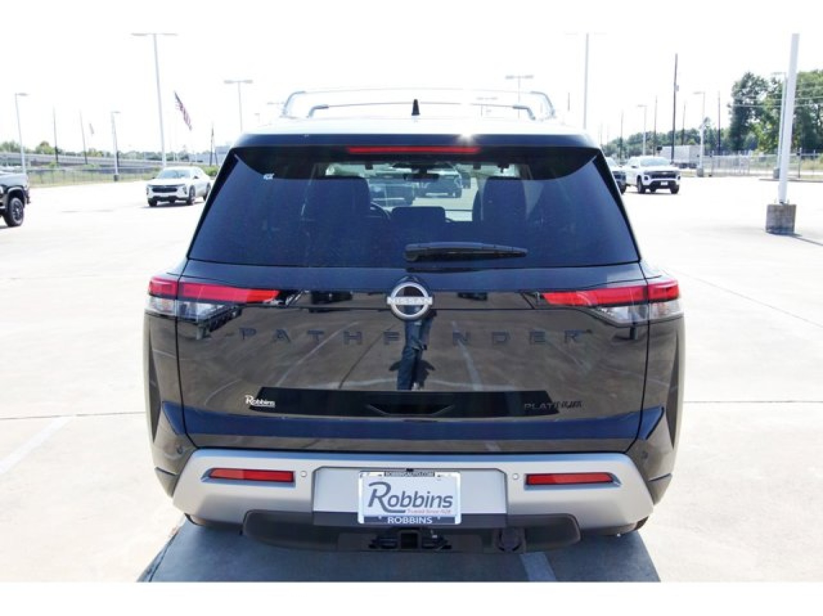 2025 Nissan Pathfinder Platinum Black at Robbins Nissan