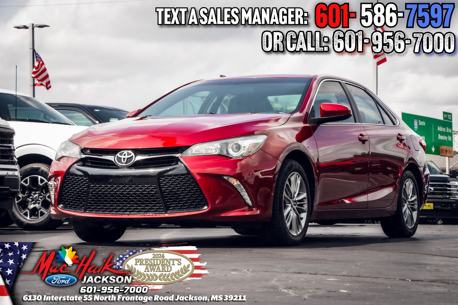 2016 Toyota Camry SE photo 2